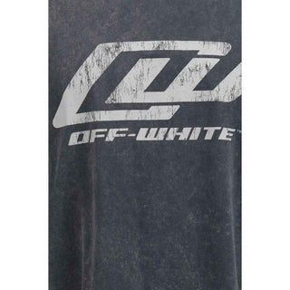 Off-White Gray Cotton Sportswear