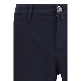 Jacob Cohen Blue Cotton Chino Pants