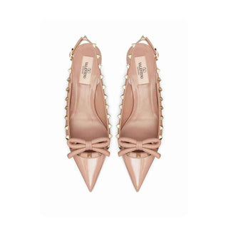 Valentino Garavani Beige Calfskin High Heel Pumps