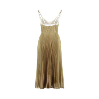 Prada Gold Polyester Casual Dress