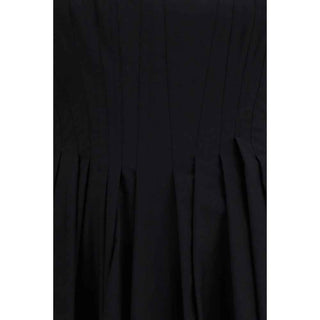 Max Mara Black Cotton Casual Dress