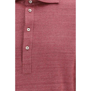 Brunello Cucinelli Multicolor Linen Polo Shirt
