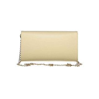 Mario Valentino Beige Polyurethane Women's Handbag