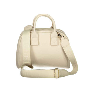 Mario Valentino Beige Polyurethane Women's Bag