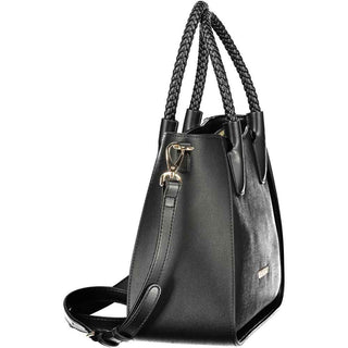 Mario Valentino Black Polyethylene Handbag