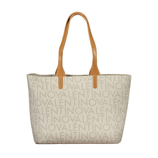 Mario Valentino Beige Polyurethane Women's Bag