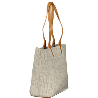 Mario Valentino Beige Polyurethane Women's Bag