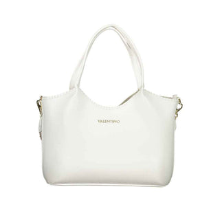Mario Valentino White Polyethylene Handbag