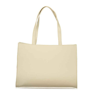 Mario Valentino Beige Polyurethane Women's Bag