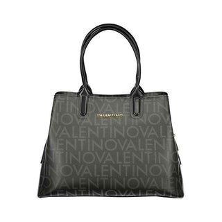 Mario Valentino Black Polyurethane Women's Bag