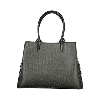 Mario Valentino Black Polyurethane Women's Bag