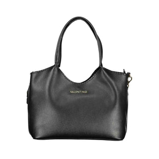 Mario Valentino Black Polyurethane Women's Bag