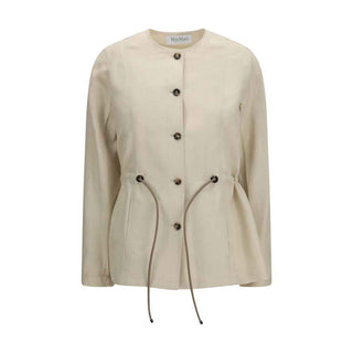 Max Mara Beige Linen Clothing