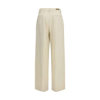 Jacob Cohen Beige Viscose Casual Pants
