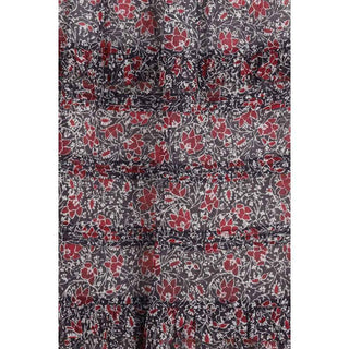 Marant Etoile Purple Cotton Long Skirt