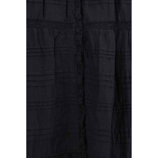 Marant Etoile Black Cotton Casual Dress