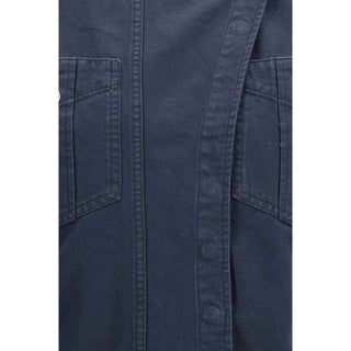 Marant Etoile Blue Cotton Casual Dress