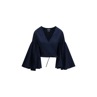 Jacquemus Blue Cotton Shirt
