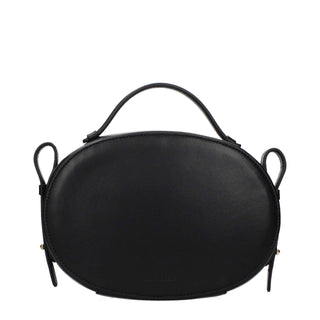 Roberto Cavalli Black Leather Handbag