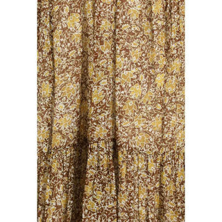Marant Etoile Bicolor Cotton Casual Dress