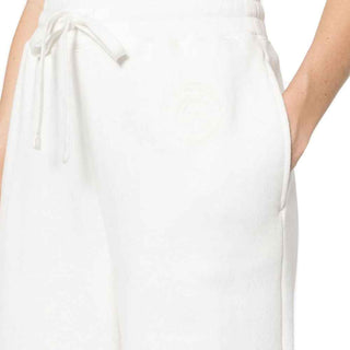 Gucci White Cotton Joggers (Workout Pants)