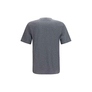 Brunello Cucinelli Gray Cotton T-Shirt