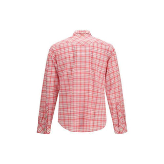 Versace Multicolor Cotton Pattern Shirt