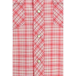 Versace Multicolor Cotton Pattern Shirt