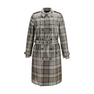 Burberry Brown Polyester Trench Coat