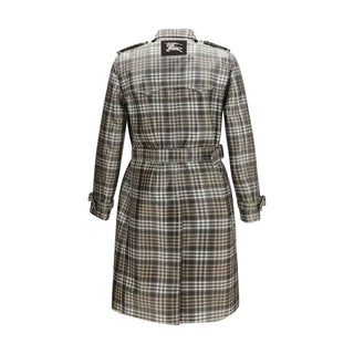 Burberry Brown Polyester Trench Coat
