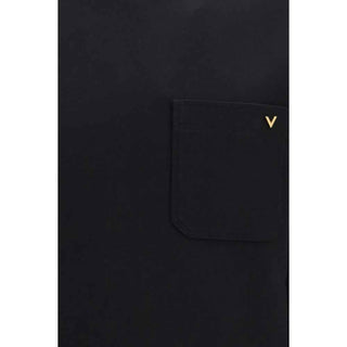 Valentino Black Cotton Sweatshirt