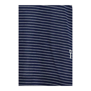 Ami Paris Blue Cotton Tank Tops
