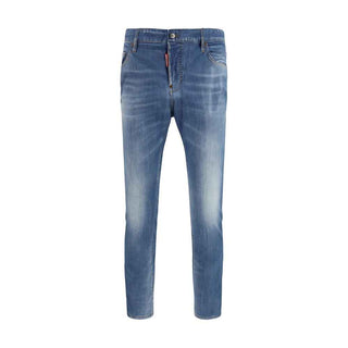 Dsquared² Blue Cotton Jeans Denim