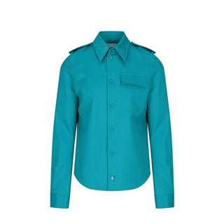 Bottega Veneta Bicolor Elastane Dress Shirt