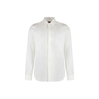 Gucci White Cotton Dress Shirt