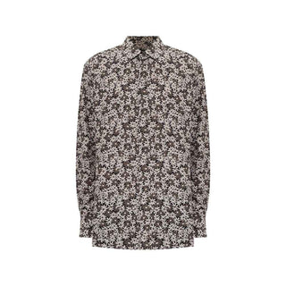 Tom Ford Bicolor Cotton Pattern Shirt