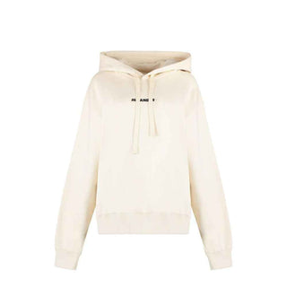 Jil Sander White Cotton Sweatshirt