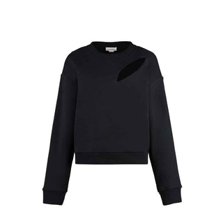 Alexander McQueen Black Cotton Sweatshirt