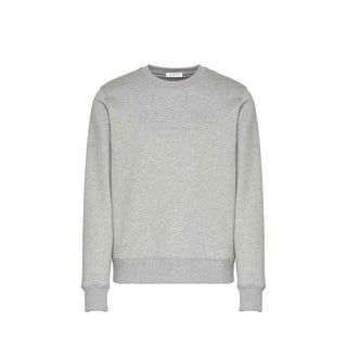 Valentino Gray Cotton Sweatshirt