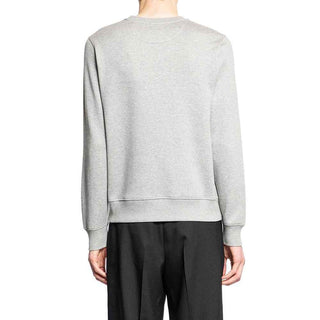 Valentino Gray Cotton Sweatshirt