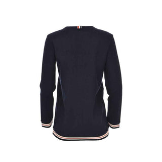 Thom Browne Blue Cotton Cardigan