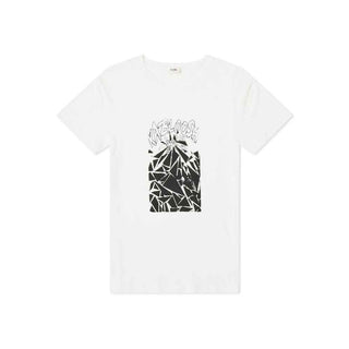 Celine White Cotton T-Shirt