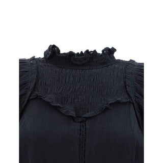 ISABEL MARANT ETOILE Black Cotton Casual Dress