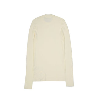 Jil Sander White Cotton Sweatshirt