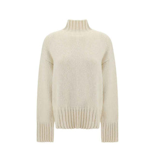 Jil Sander White Silk Sweatshirt
