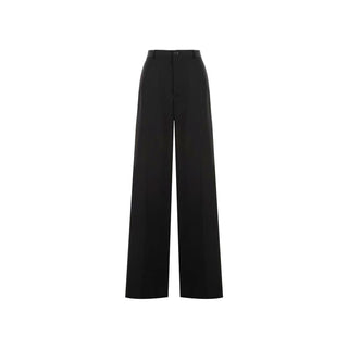 Balenciaga Black Wool Flared Pants