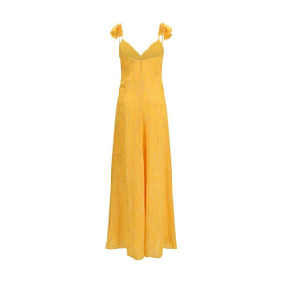 Forte_Forte Orange Viscose Casual Dress