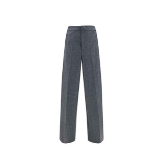 Jil Sander Gray Wool Casual Pants