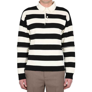 Gucci White Cotton Polo Shirt