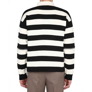 Gucci White Cotton Polo Shirt